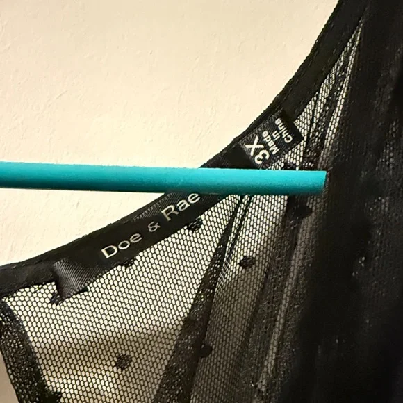 Doe & Rae Black Lace Dress - Picture 3 of 5